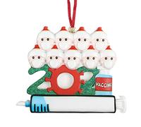 Nom de famille pour poupée Père Noël Pendentif Ornement à suspendre Dec Christmas Pendentifs Charms