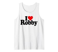 NOM DE I Love Heart Robby Robert Rob sur Un T-Shirt Débardeur