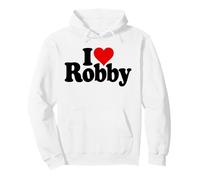 NOM DE I Love Heart Robby Robert Rob sur Un T-Shirt Sweat à Capuche