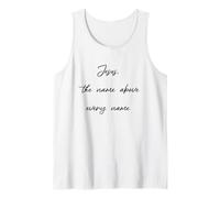 Nom de Jésus sur Tous Les Noms Cadeaux chrétiens pour Petit ami Débardeur