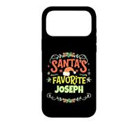 Nom de Joseph de Noël préféré du Père Noël personnalisé Coque pour iPhone 17 Pro Max