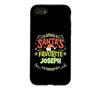 Nom de Joseph de Noël préféré du Père Noël personnalisé Coque pour iPhone SE (2020) / 7/8