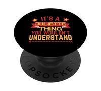 Nom de Juliette Cadeau Amusant pour Juliette PopSockets PopGrip Adhésif