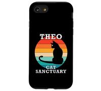 Nom de la réunion de famille du Theo Cat Sanctuary Group Coque pour iPhone SE (2020) / 7 / 8
