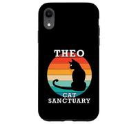 Nom de la réunion de famille du Theo Cat Sanctuary Group Coque pour iPhone XR