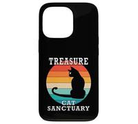 Nom de la réunion de famille du Treasure Cat Sanctuary Group Coque pour iPhone 13 Pro