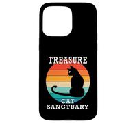 Nom de la réunion de famille du Treasure Cat Sanctuary Group Coque pour iPhone 15 Pro Max