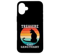 Nom de la réunion de famille du Treasure Cat Sanctuary Group Coque pour iPhone 16 Plus