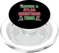Nom de la réunion de Famille « Having A Atlas Christmas Time » PopSockets PopGrip pour MagSafe
