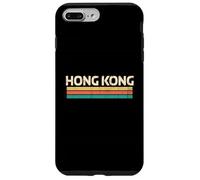 Nom de la Ville de Hong Kong Chine, Design Classique et Vintage Coque pour iPhone 7 Plus/8 Plus