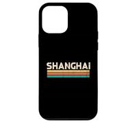 Nom de la Ville de Shanghai en Chine - Design Classique et Vintage Coque pour iPhone 12 Mini