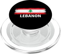 Nom de l'arbre du Drapeau du Liban pour Libanais As Lebanon Logo PopSockets PopGrip pour MagSafe