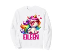 Nom de Licorne Eileen - Design personnalisé Sweatshirt