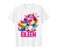 Nom de Licorne Eileen - Design personnalisé T-Shirt