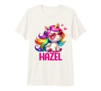 Nom de Licorne Noisette Design personnalisé T-Shirt Haut de Gamme