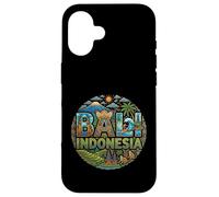 Nom de l'île de Bali - Souvenir de Voyage - Cadeau Touristique Coque pour iPhone 16