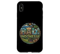 Nom de l'île de Bali - Souvenir de Voyage - Cadeau Touristique Coque pour iPhone XS Max