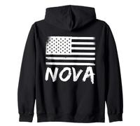 Nom de prénom personnalisé de citoyenneté Nova Birthday Sweat à Capuche