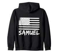 Nom de prénom personnalisé pour Anniversaire de citoyenneté Samuel Sweat à Capuche