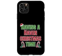 Nom de réunion de Famille Having A Haven Christmas Time Coque pour iPhone 11 Pro Max