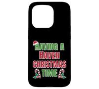 Nom de réunion de Famille Having A Haven Christmas Time Coque pour iPhone 15 Pro