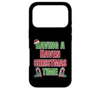Nom de réunion de Famille Having A Haven Christmas Time Coque pour iPhone 17 Pro