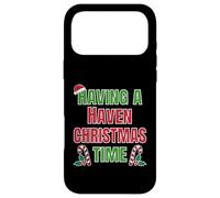 Nom de réunion de Famille Having A Haven Christmas Time Coque pour iPhone 17 Pro Max