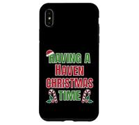 Nom de réunion de Famille Having A Haven Christmas Time Coque pour iPhone XS Max