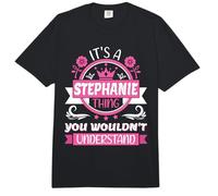 Nom de Stéphanie C'est Une Histoire de Stéphanie Que tu ne comprendrais Pas Comfort Colors Adult Heavyweight T-Shirt