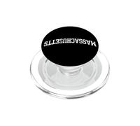 Nom des États américains à l'envers MASSACHUSTETTS PopSockets PopGrip pour MagSafe