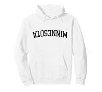 Nom des États américains à l'envers Minnesota Sweat à Capuche