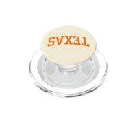 Nom des États américains à l'envers Texas PopSockets PopGrip pour MagSafe