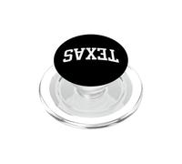 Nom des États américains à l'envers Texas PopSockets PopGrip pour MagSafe
