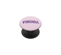 Nom des États américains à l'envers Virginia PopSockets PopGrip Adhésif