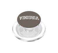 Nom des États américains à l'envers Virginia PopSockets PopGrip pour MagSafe