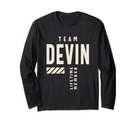 Nom Devin du Membre à Vie de l'équipe Devin Manche Longue