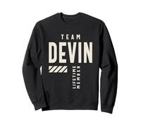 Nom Devin du Membre à Vie de l'équipe Devin Sweatshirt