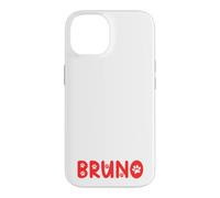 Nom du Chat Bruno Gifts All I Need is Coffee Chat nommé Bruno Coque pour iPhone 14