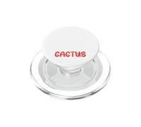 Nom du Chat Cactus Gifts All I Need is Coffee Chat nommé Cactus PopSockets PopGrip pour MagSafe