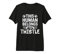 Nom du Chat Chardon Humain Appartient au nom du Chat Chardon T-Shirt Haut de Gamme