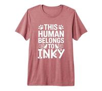 Nom du Chat Inky Human Appartient au nom du Chat Inky T-Shirt Haut de Gamme