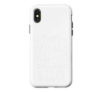 Nom du Chat Lilo This Human Belongs to Lilo Funny Cat Lover Coque pour iPhone X/XS