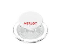 Nom du Chat Merlot Gifts All I Need is Coffee Chat nommé Merlot PopSockets PopGrip pour MagSafe