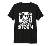 Nom du Chat Storm Human Appartient au nom du Chat Storm T-Shirt Haut de Gamme