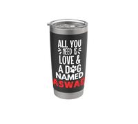Nom du chien Aswad Design - All You Need is Love ! Gobelet isotherme en acier inoxydable double paroi