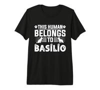 Nom du Chien Basilio Cadeau Appartient à Un Chien Basilio T-Shirt Haut de Gamme