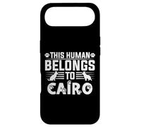 Nom du Chien Cairo Cadeau personnalisé This Human Belongs to a Coque pour iPhone Air