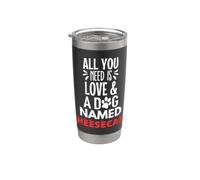 Nom du chien Cheesecake Design - All You Need is Love ! Gobelet isotherme en acier inoxydable double paroi