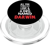 Nom du chien Darwin - All You Need is Love! PopSockets PopGrip pour MagSafe