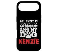 Nom du Chien Kenzie All in Need is Coffee My Dog Named Kenzie Coque pour iPhone Air